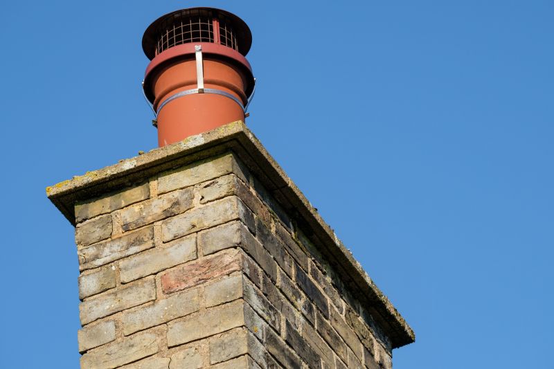 Brick Chimney Installation