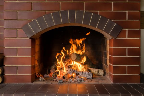 Brick Fireplace Installation in Aurora